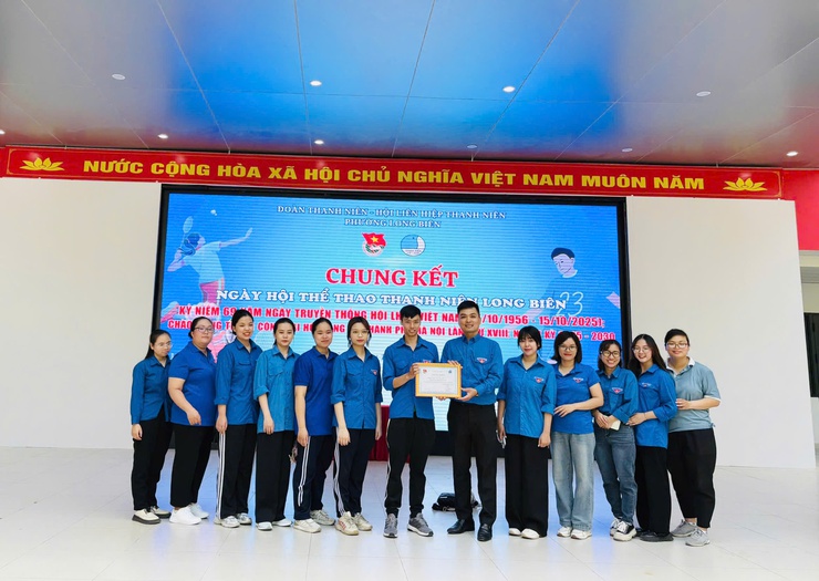 Sôi nổi ngày hội thể thao thanh niên phường Long Biên năm 2025- Ảnh 6.
