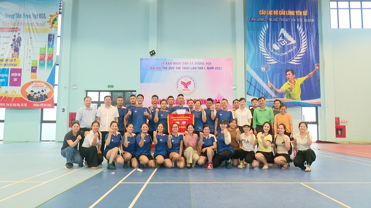 Giải Cầu lông, Kéo co xã Dương Hoà năm 2025- Ảnh 8.
