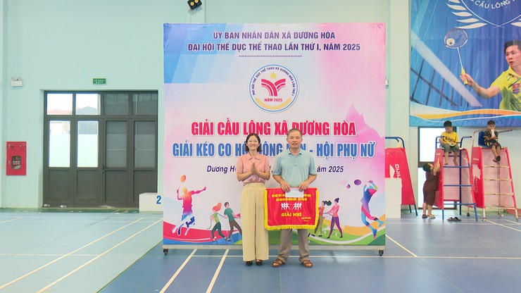 Giải Cầu lông, Kéo co xã Dương Hoà năm 2025- Ảnh 9.