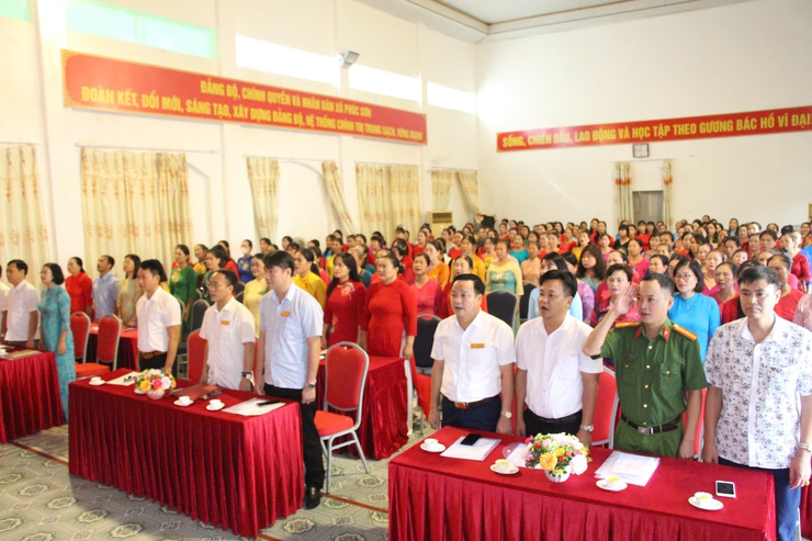 XÃ PHÚC SƠN LONG TRỌNG TỔ CHỨC LỄ KỶ NIỆM 95 NĂM NGÀY THÀNH LẬP HỘI LIÊN HIỆP PHỤ NỮ VIỆT NAM (20/10/1930 – 20/10/2025) VÀ HỘI NGHỊ BAN CHẤP HÀNH HỘI LHPN XÃ PHÚC SƠN LẦN THỨ NHẤT, NHIỆM KỲ 2025 – 2030- Ảnh 1.