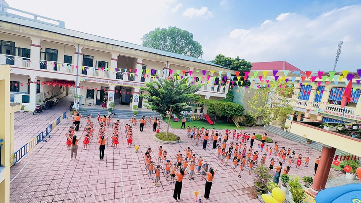 Các trường học trên địa bàn xã Phú Xuyên sôi nổi tổ chức hoạt động thể dục thể thao chào mừng Đại hội Thể dục thể thao xã lần thứ I năm 2025- Ảnh 15.