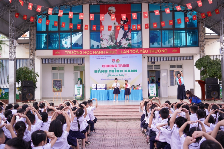 Đoàn phường Chương Mỹ tổ chức Ngày hội “Hành trình xanh – Gửi gắm yêu thương” năm 2025- Ảnh 1.