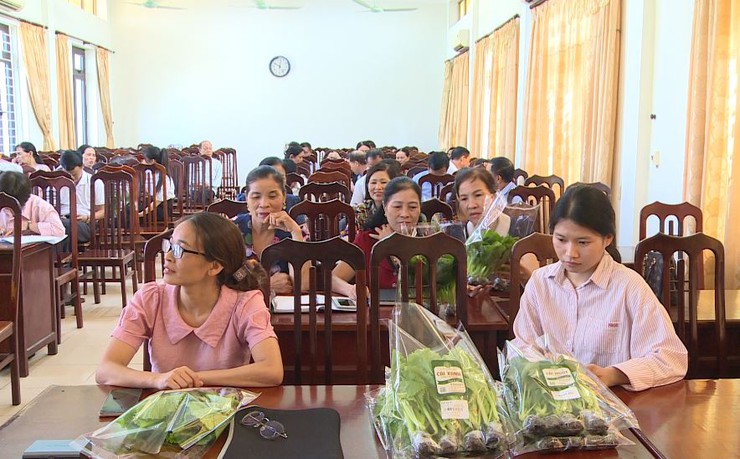 Xã Phúc Lộc tổ chức Livestream giới thiệu sản phẩm rau an toàn- Ảnh 3.