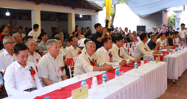 Xã Minh Châu long trọng tổ chức Lễ khánh thành Chùa xóm Hạ – Di tích lịch sử văn hóa cấp Thành phố- Ảnh 4.