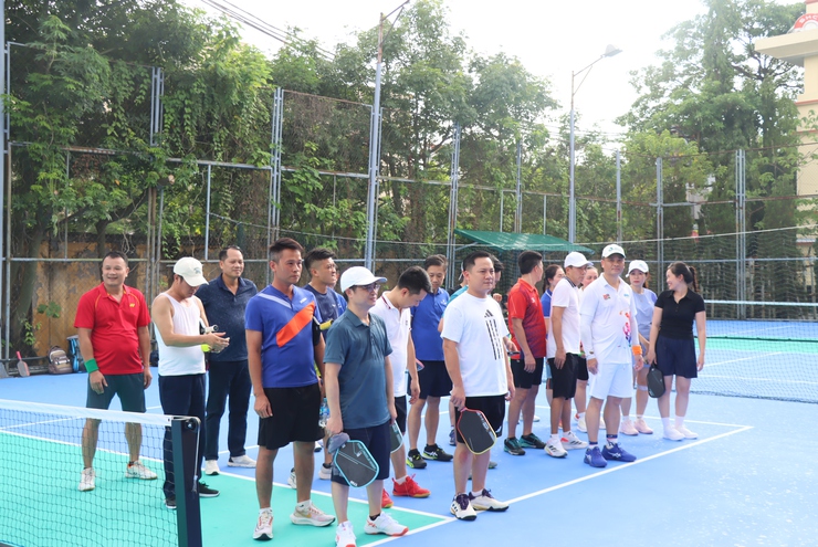 Xã Phú Xuyên tổ chức giải đấu Pickleball lần thứ nhất- Ảnh 2.