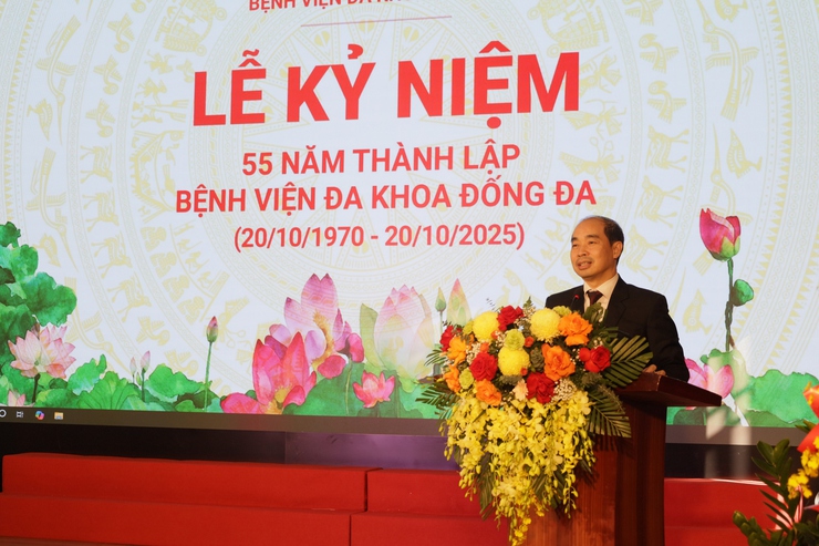 Bệnh viện đa khoa Đống Đa kỷ niệm 55 năm thành lập- Ảnh 1.