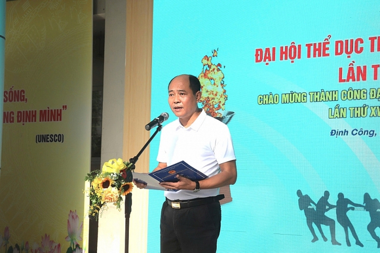 Sôi động ngày hội thể thao Định Công- Ảnh 2.