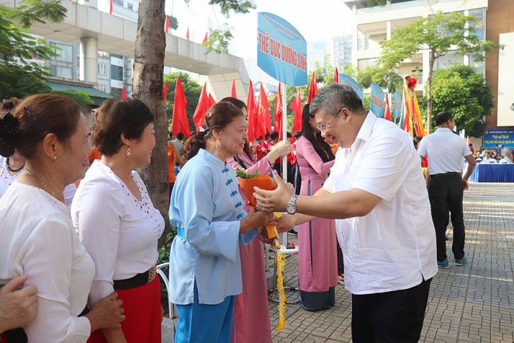 Sôi động ngày hội thể thao Định Công- Ảnh 3.