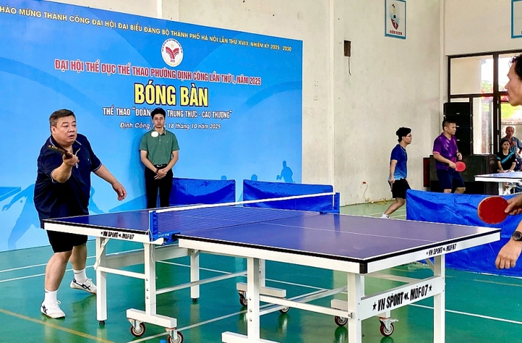 Sôi động ngày hội thể thao Định Công- Ảnh 6.