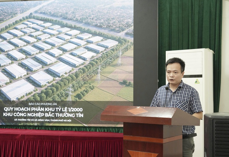 Xã Thường Tín lấy ý kiến Quy hoạch Khu công nghiệp Bắc Thường Tín- Ảnh 3.