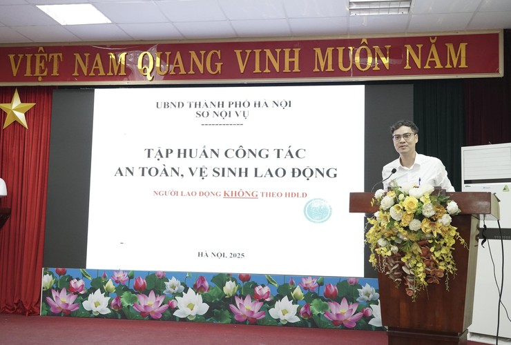 Xã Thường Tín tập huấn công tác an toàn lao động, vệ sinh lao động năm 2025;- Ảnh 3.