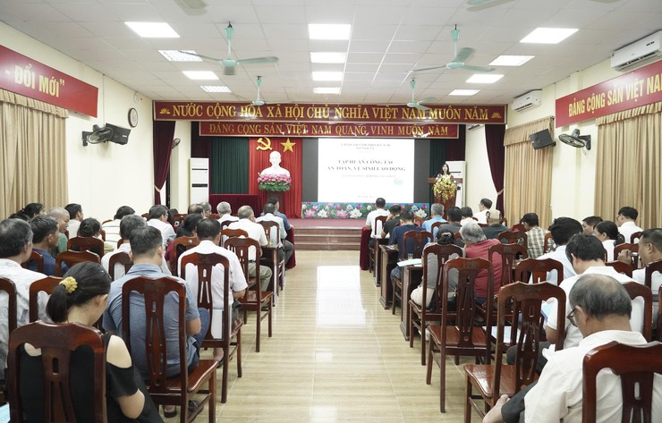 Xã Thường Tín tập huấn công tác an toàn lao động, vệ sinh lao động năm 2025;- Ảnh 5.