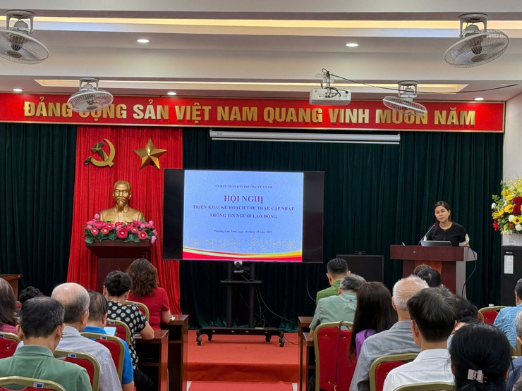 UBND PHƯỜNG CỬA NAM TRIỂN KHAI KẾ HOẠCH XÂY DỰNG CƠ SỞ DỮ LIỆU VỀ NGƯỜI LAO ĐỘNG NĂM 2025- Ảnh 3.