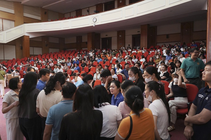 Ngày hội hiến máu tình nguyện tại xã Thường Tín- Ảnh 1.