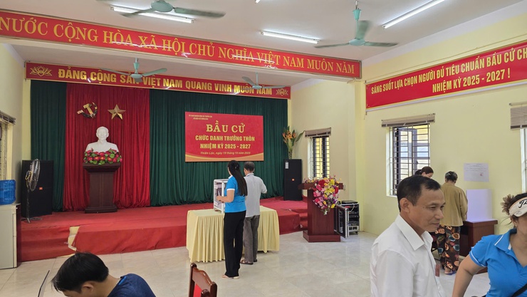 Cuộc bầu cử Trưởng thôn nhiệm kỳ 2025 - 2027 tại 8 thôn trên địa bàn xã Thiên Lộc diễn ra thành công tốt đẹp- Ảnh 25.