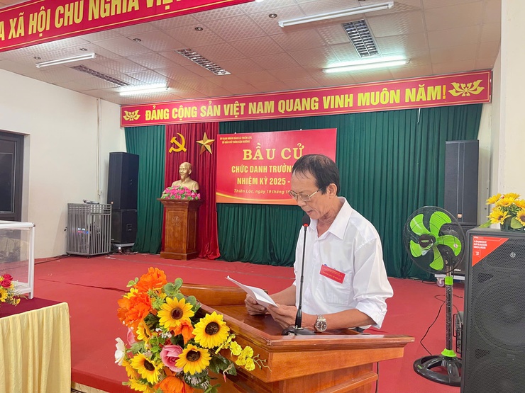 Cuộc bầu cử Trưởng thôn nhiệm kỳ 2025 - 2027 tại 8 thôn trên địa bàn xã Thiên Lộc diễn ra thành công tốt đẹp- Ảnh 38.