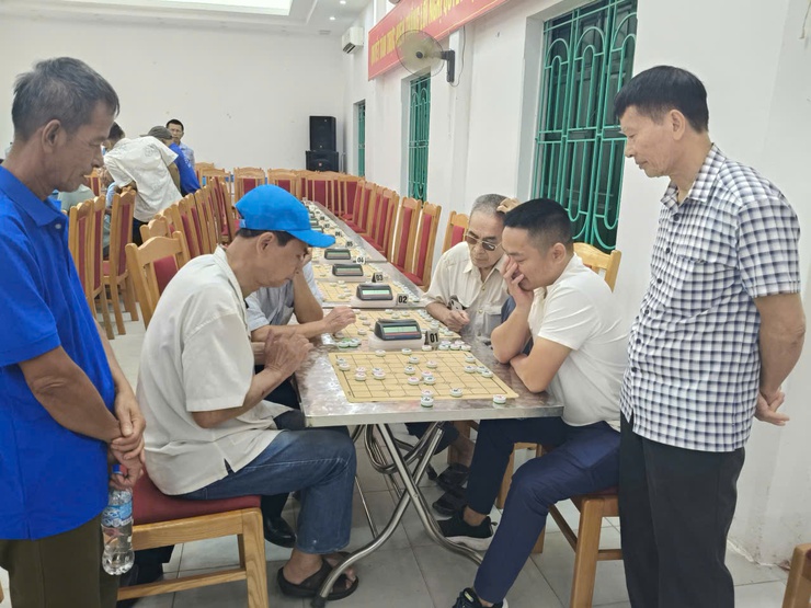 XÃ THƯ LÂM TỔ CHỨC THÀNH CÔNG GIẢI CỜ TƯỚNG – ĐẠI HỘI TDTT NĂM 2025- Ảnh 1.