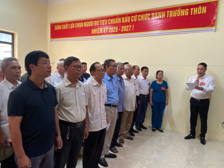 Cuộc bầu cử Trưởng thôn nhiệm kỳ 2025 - 2027 tại 8 thôn trên địa bàn xã Thiên Lộc diễn ra thành công tốt đẹp- Ảnh 18.