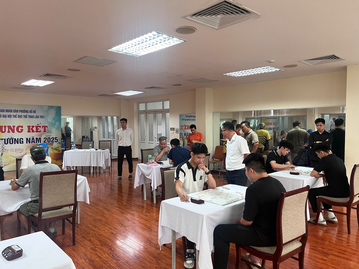 Giải cờ tướng trong khuôn khổ Đại hội Thể dục thể thao phường Bồ Đề lần thứ I- Ảnh 1.