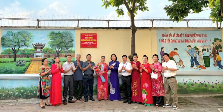 Tổ dân phố số 2 phường Long Biên ra mắt mô hình “Sáng – xanh – sạch – đẹp”- Ảnh 3.