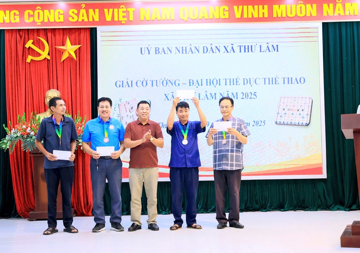 XÃ THƯ LÂM TỔ CHỨC THÀNH CÔNG GIẢI CỜ TƯỚNG – ĐẠI HỘI TDTT NĂM 2025- Ảnh 9.