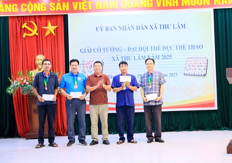 XÃ THƯ LÂM TỔ CHỨC THÀNH CÔNG GIẢI CỜ TƯỚNG – ĐẠI HỘI TDTT NĂM 2025- Ảnh 10.
