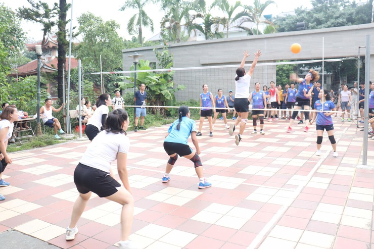 Giải Bóng chuyền hơi các CLB trên địa bàn Khu đô thị Đặng Xá- Ảnh 3.