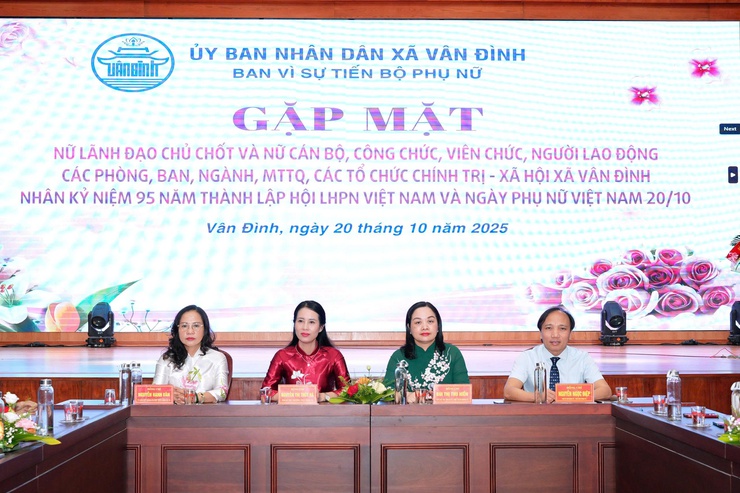 Gặp mặt nữ cán bộ, công chức, viên chức, người lao động nhân kỷ niệm 95 năm Ngày thành lập Hội Liên hiệp Phụ nữ Việt Nam và Ngày Phụ nữ Việt Nam 20/10- Ảnh 2.