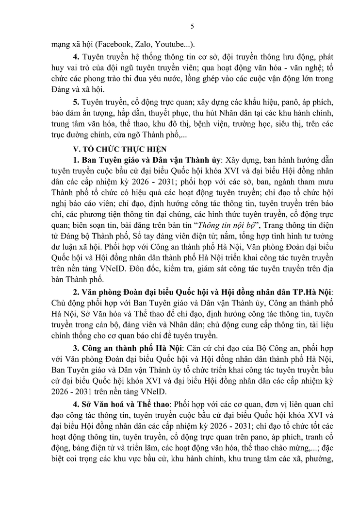 Tuyên truyền cuộc bầu cử đại biểu Quốc hội khóa XVI
và bầu cử đại biểu Hội đồng nhân dân các cấp nhiệm kỳ 2026 - 2031- Ảnh 5.