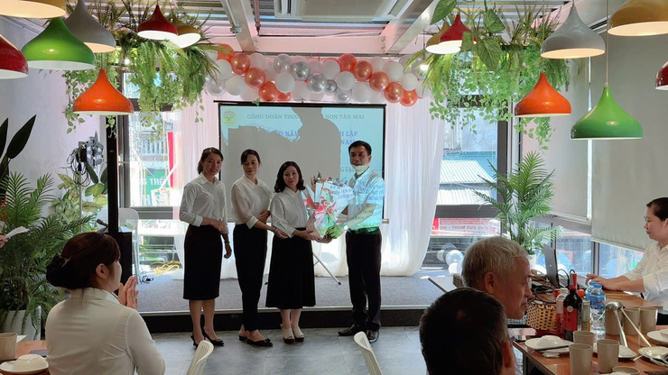TRƯỜNG MẦM NON TÂN MAI TỔ CHỨC KỶ NIỆM 95 NĂM NGÀY THÀNH LẬP HỘI LIÊN HIỆP PHỤ NỮ VIỆT NAM (20/10/1930 – 20/10/2025)
- Ảnh 2.