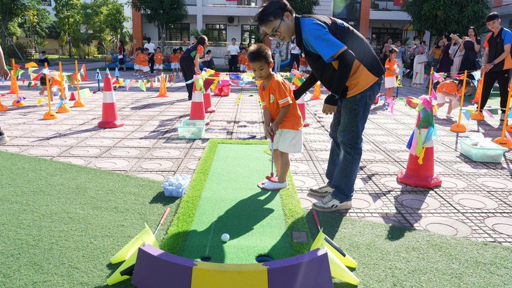 Trường Mầm non Cát Quế A thực hiện chuyên đề cấp Thành phố về “Tập huấn bồi dưỡng kiến thức vệ sinh ATTP, giáo dục dinh dưỡng kết hợp vận động nhằm phát triển thể chất cân đối cho trẻ”- Ảnh 16.