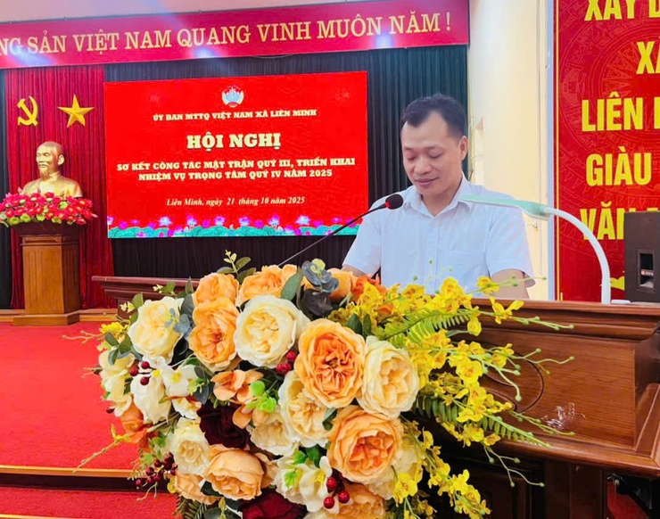 Sơ kết công tác mặt trận quý III; Triển khai phương hướng, nhiệm vụ quý IV/2025- Ảnh 2.