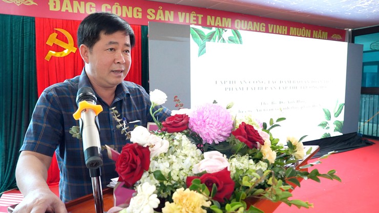 Trường Mầm non Cát Quế A thực hiện chuyên đề cấp Thành phố về “Tập huấn bồi dưỡng kiến thức vệ sinh ATTP, giáo dục dinh dưỡng kết hợp vận động nhằm phát triển thể chất cân đối cho trẻ”- Ảnh 21.