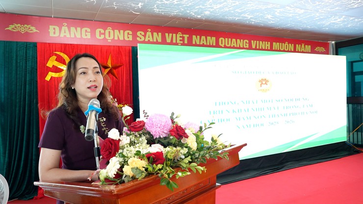 Trường Mầm non Cát Quế A thực hiện chuyên đề cấp Thành phố về “Tập huấn bồi dưỡng kiến thức vệ sinh ATTP, giáo dục dinh dưỡng kết hợp vận động nhằm phát triển thể chất cân đối cho trẻ”- Ảnh 27.