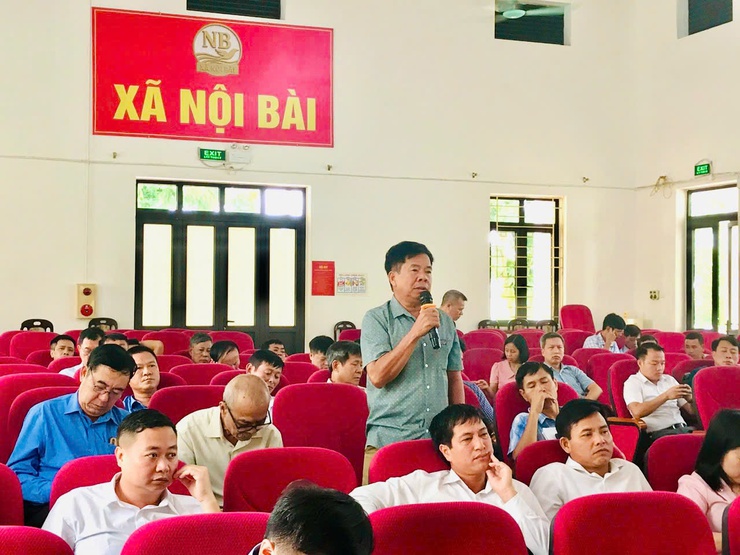 KẾ HOẠCH TỔ CHỨC HỘI NGHỊ TIẾP XÚC, ĐỐI THOẠI GIỮA NGƯỜI ĐỨNG ĐẦU CẤP ỦY, CHÍNH QUYỀN VỚI ỦY BAN MTTQVN XÃ, CÁC TỔ CHỨC CHÍNH TRỊ - XÃ HỘI VÀ NHÂN DÂN XÃ NỘI BÀI- Ảnh 1.