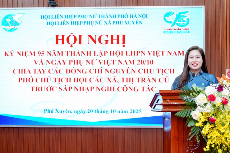 Hội LHPN xã Phú Xuyên: Kỷ niệm 95 năm Ngày thành lập Hội Liên hiệp Phụ nữ Việt Nam- Ảnh 2.