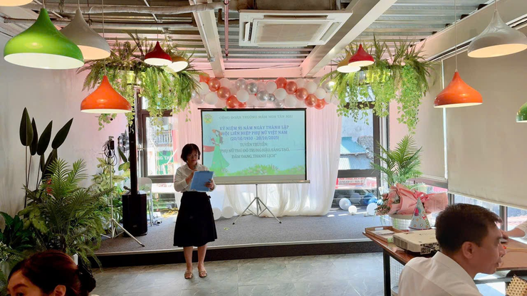 TRƯỜNG MẦM NON TÂN MAI TỔ CHỨC KỶ NIỆM 95 NĂM NGÀY THÀNH LẬP HỘI LIÊN HIỆP PHỤ NỮ VIỆT NAM (20/10/1930 – 20/10/2025)
- Ảnh 1.