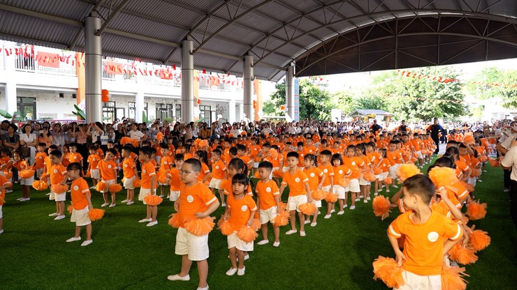 Trường Mầm non Cát Quế A thực hiện chuyên đề cấp Thành phố về “Tập huấn bồi dưỡng kiến thức vệ sinh ATTP, giáo dục dinh dưỡng kết hợp vận động nhằm phát triển thể chất cân đối cho trẻ”- Ảnh 9.