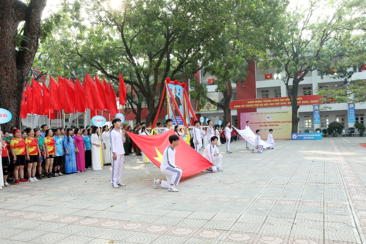 Phường Long Biên tổ chức thành công Đại hội Thể dục Thể thao phường Long Biên lần thứ I - năm 2025- Ảnh 1.