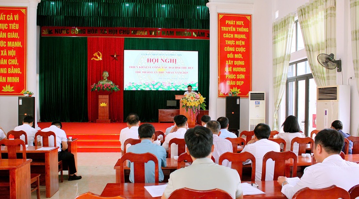 Phúc Sơn sẵn sàng cho ngày khai mạc Đại hội TDTT xã Phúc Sơn lần thứ I, năm 2025- Ảnh 1.