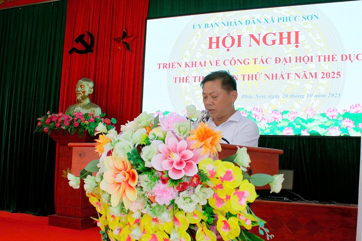 Phúc Sơn sẵn sàng cho ngày khai mạc Đại hội TDTT xã Phúc Sơn lần thứ I, năm 2025- Ảnh 2.