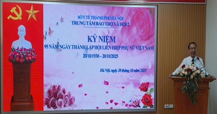 Ngày Phụ nữ Việt Nam 20/10 ý nghĩa tại Trung tâm Bảo trợ xã hội 2 Hà Nội- Ảnh 1.