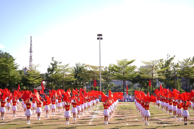 Tổng duyệt Lễ khai mạc Đại hội Thể dục Thể thao Phường Chương Mỹ lần thứ I năm 2025- Ảnh 13.