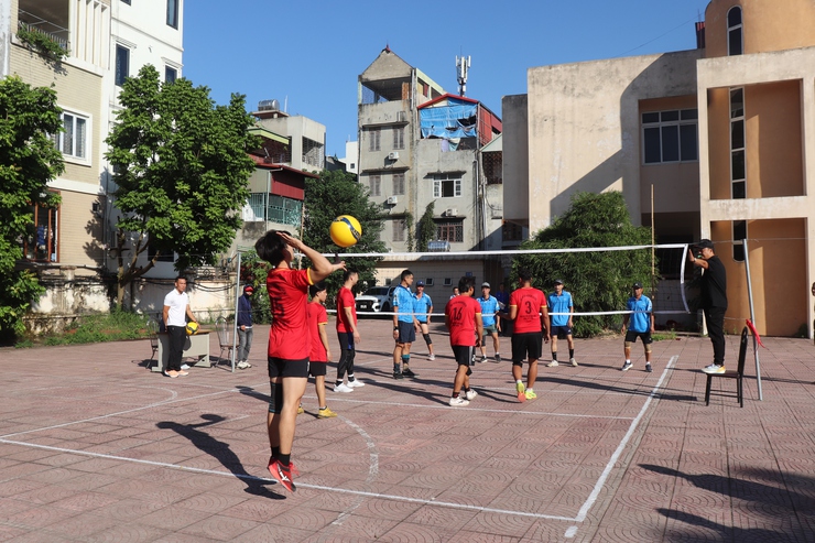 Sôi nổi các giải thi đấu tại Đại hội Thể dục thể thao xã Phú Xuyên lần thứ nhất năm 2025- Ảnh 4.
