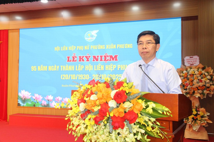 Hội LHPN phường Xuân Phương kỷ niệm 95 năm ngày thành lập Hội LHPN Việt Nam:
Phụ nữ Xuân Phương góp phần xây dựng phường văn minh, hạnh phúc- Ảnh 11.