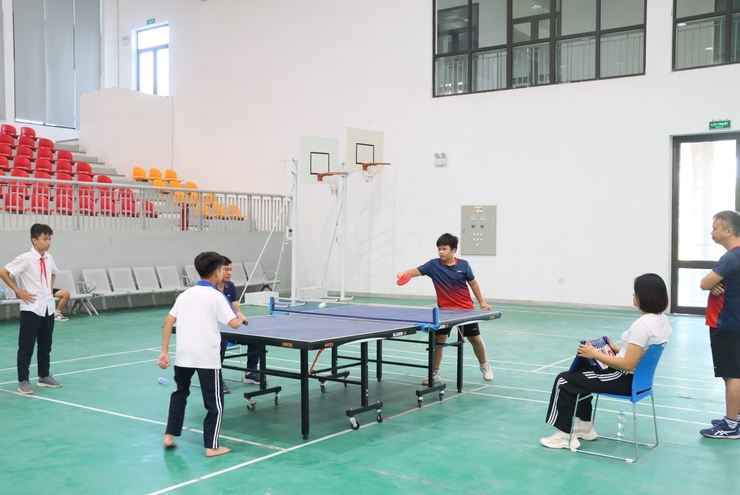 Sôi nổi các giải thi đấu tại Đại hội Thể dục thể thao xã Phú Xuyên lần thứ nhất năm 2025- Ảnh 11.