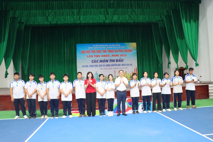 Sôi nổi các giải thi đấu tại Đại hội Thể dục thể thao xã Phú Xuyên lần thứ nhất năm 2025- Ảnh 15.