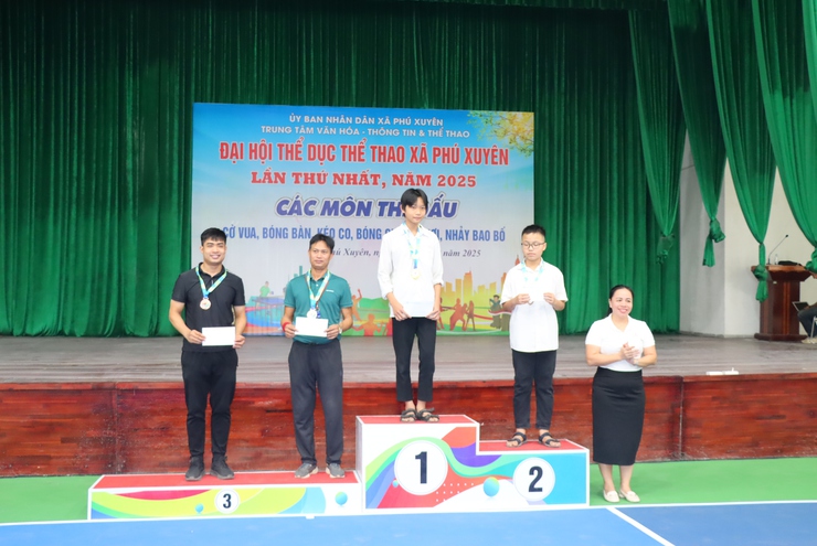 Sôi nổi các giải thi đấu tại Đại hội Thể dục thể thao xã Phú Xuyên lần thứ nhất năm 2025- Ảnh 19.