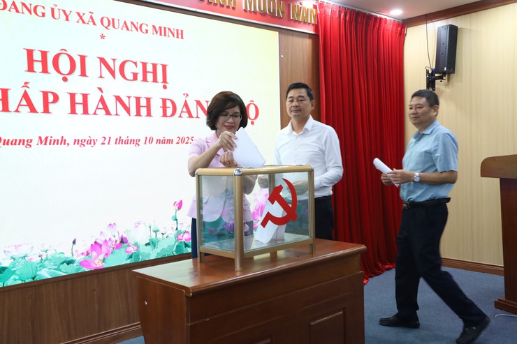 Quang Minh công bố Quyết định bổ sung 06 Ủy viên Ban Chấp hành Đảng bộ xã khóa I, nhiệm kỳ 2025-2030- Ảnh 5.