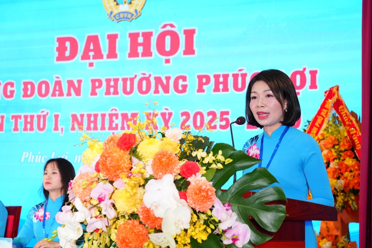 Công đoàn phường Phúc Lợi: Quyết tâm đột phá về đối thoại, chăm lo và xây dựng tổ chức vững mạnh- Ảnh 4.